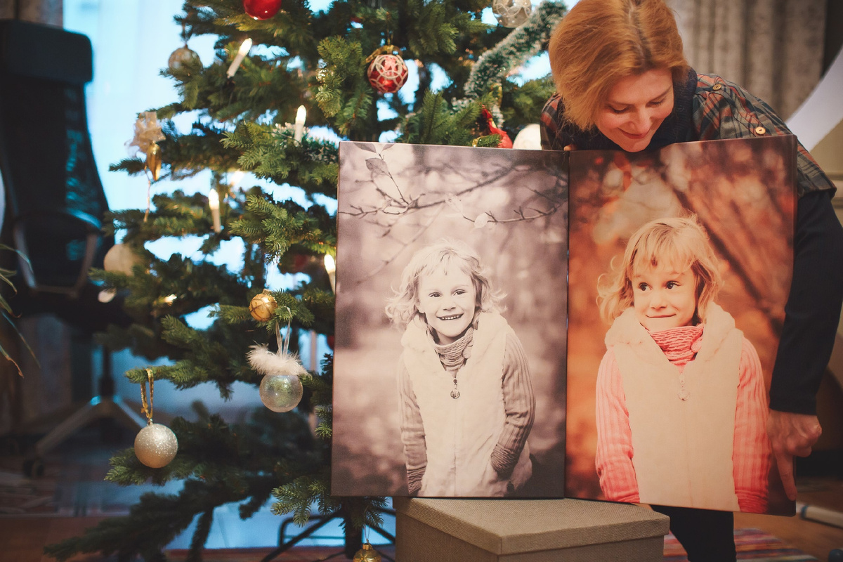 Фотографии на холсте