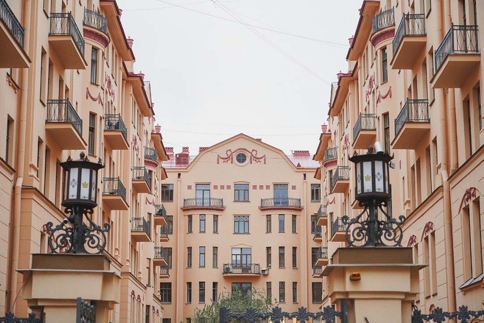    Дом в стиле модерн построили в 1911 году. Фото: Смольный