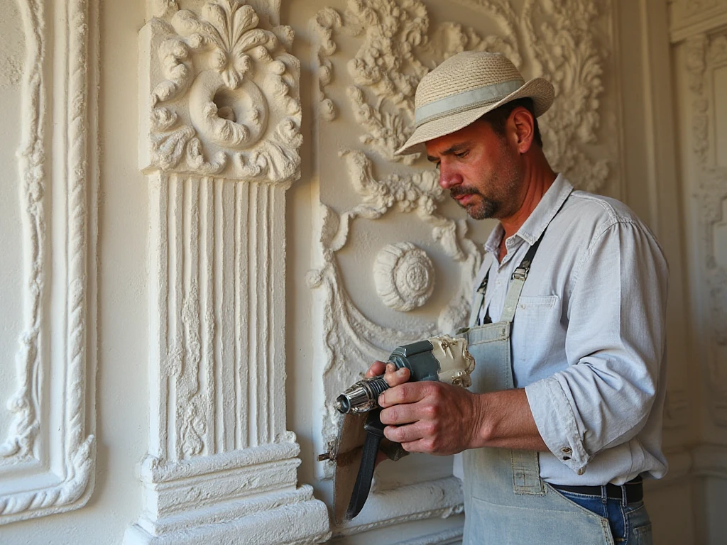 Реставратор декоративных штукатурок и лепных изделий