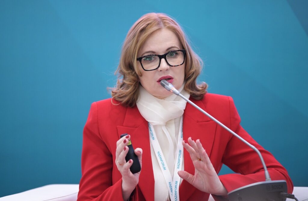    Эксперт по ведению бизнеса на Ближнем Востоке Кристина Танцюра. Павел Лисицын / РИА Новости