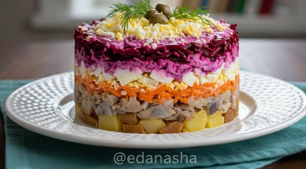 Идеальная селёдка под шубой: секреты слоёв