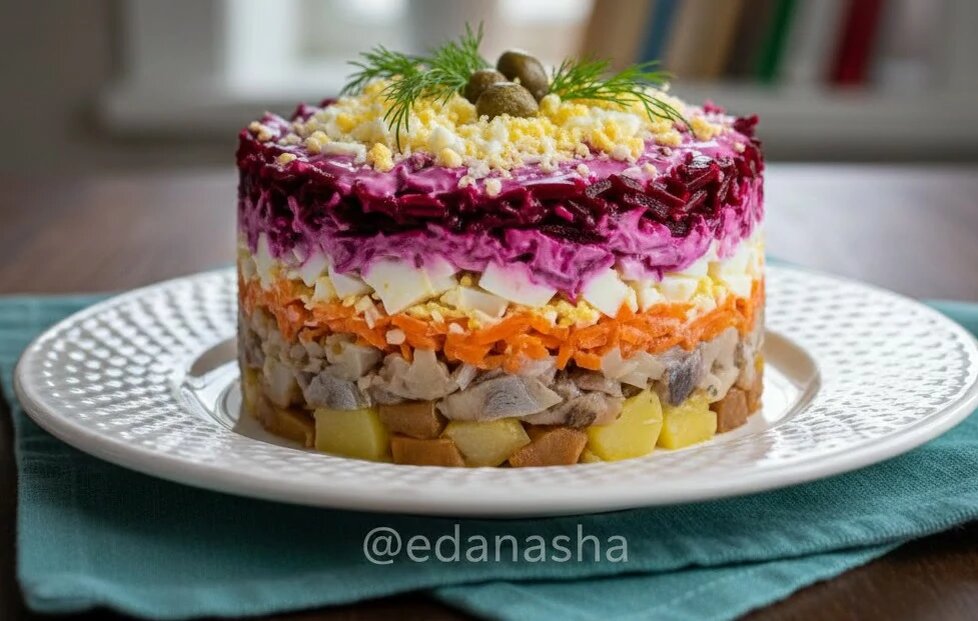 селёдка под шубой