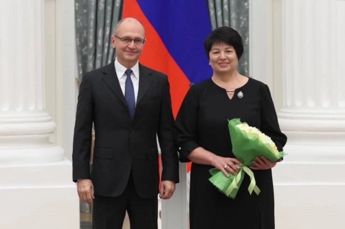    Главный бухгалтер мэрии Омска получила госнаграду в зале Кремля