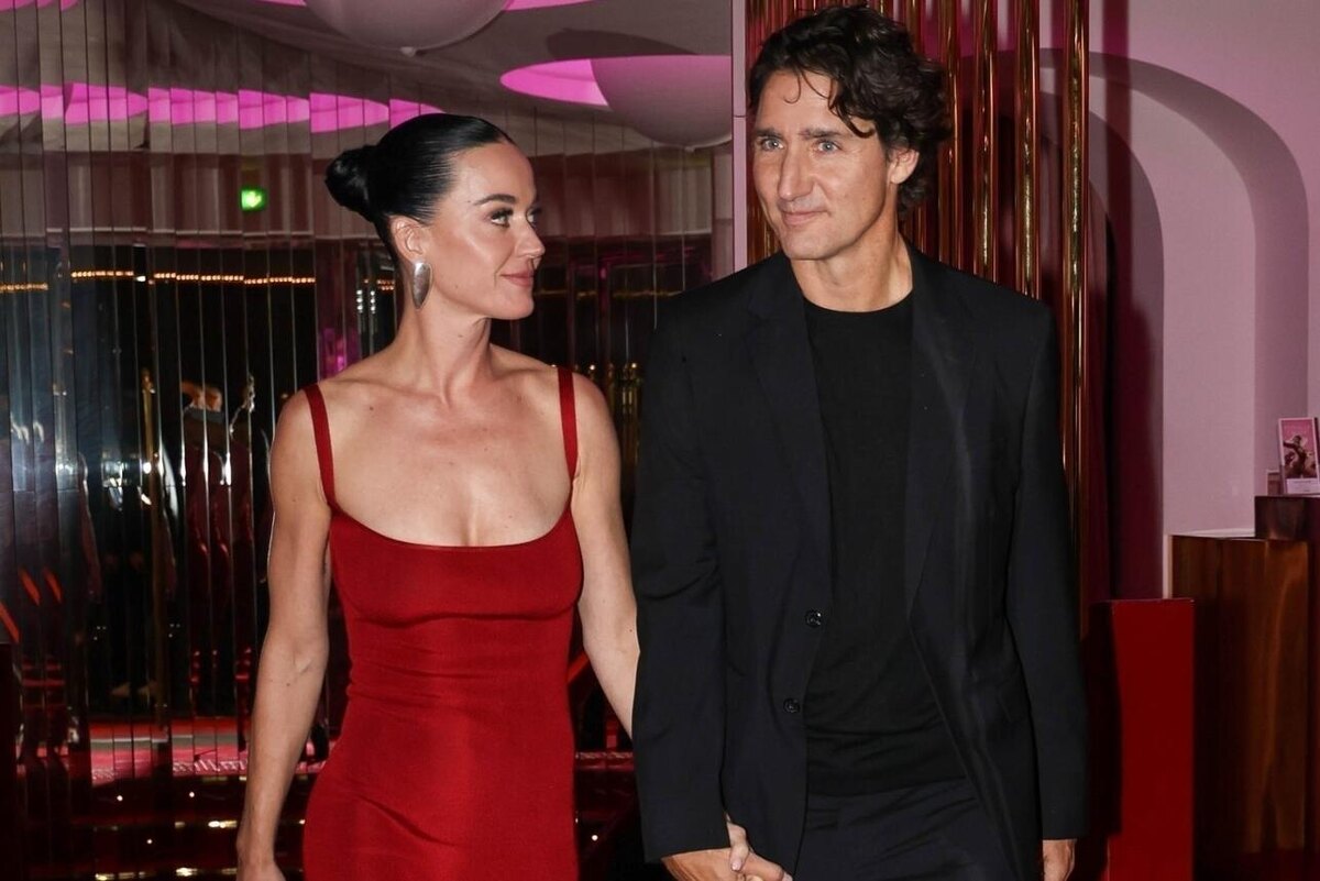    Кэти почти не расстается с Джастином Трюдо