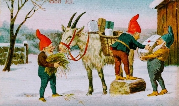 Рождественская открытка. Изображение из открытых источников