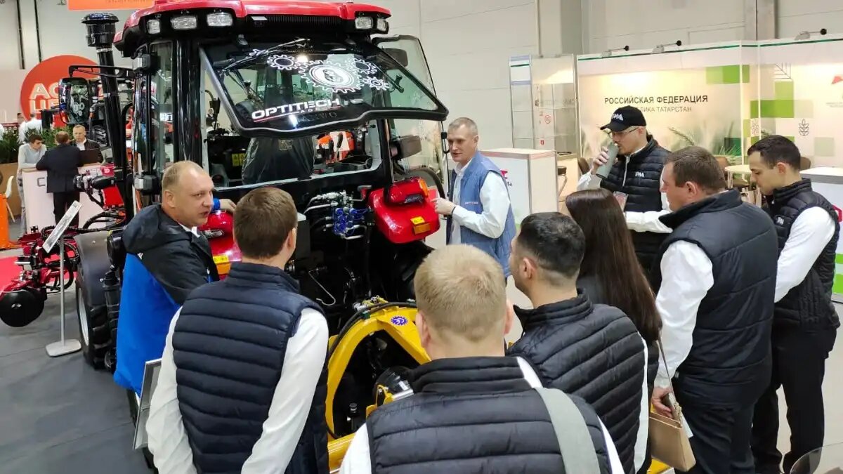 Фото: optitech.ru / ОПТИТЭК
ОПТИТЭК показал на ЮГАГРО-2025 продвинутый трактор на 85 л.с.