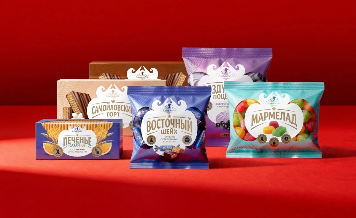 Ребрендинг легендарной Кондитерской фабрики им. К. Самойловой
