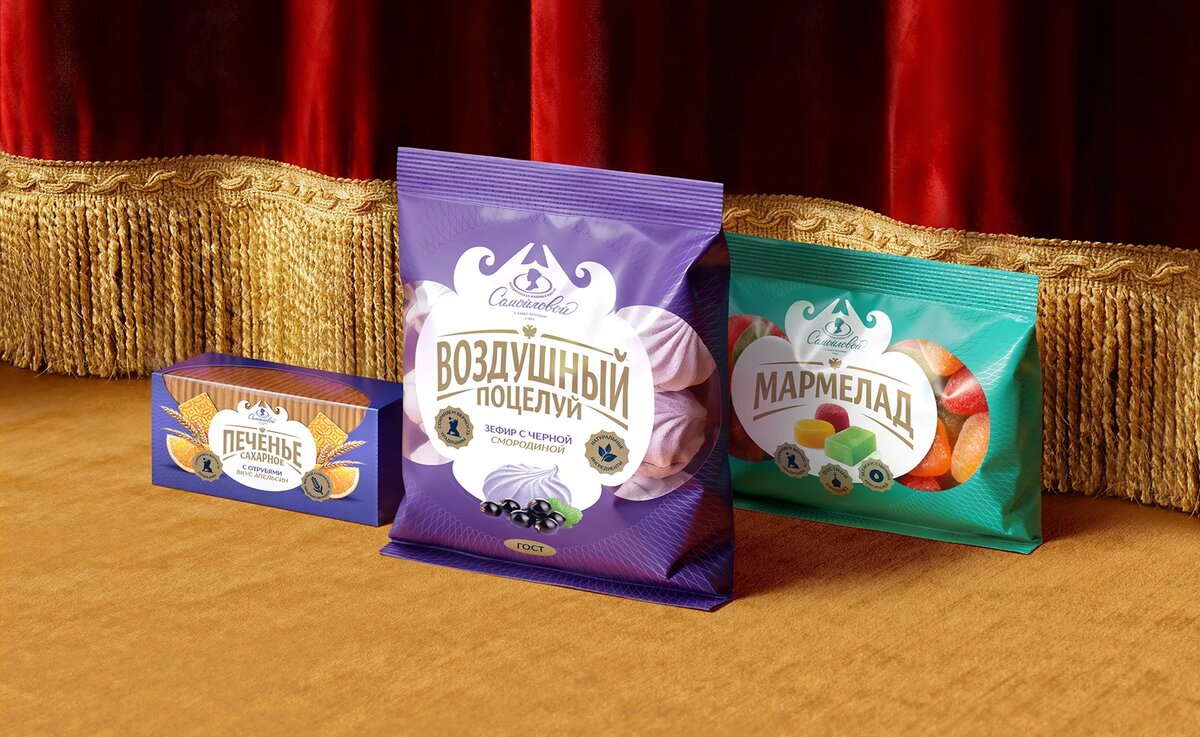 Ребрендинг легендарной Кондитерской фабрики им. К. Самойловой