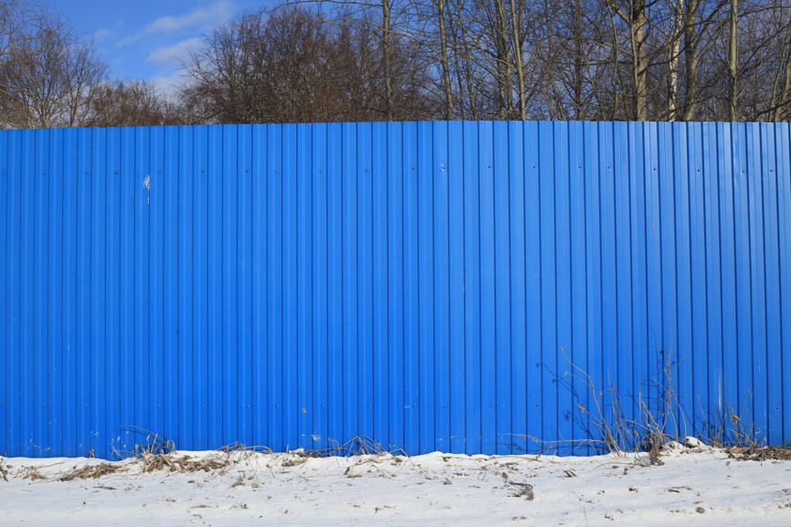 Забор из профнастила