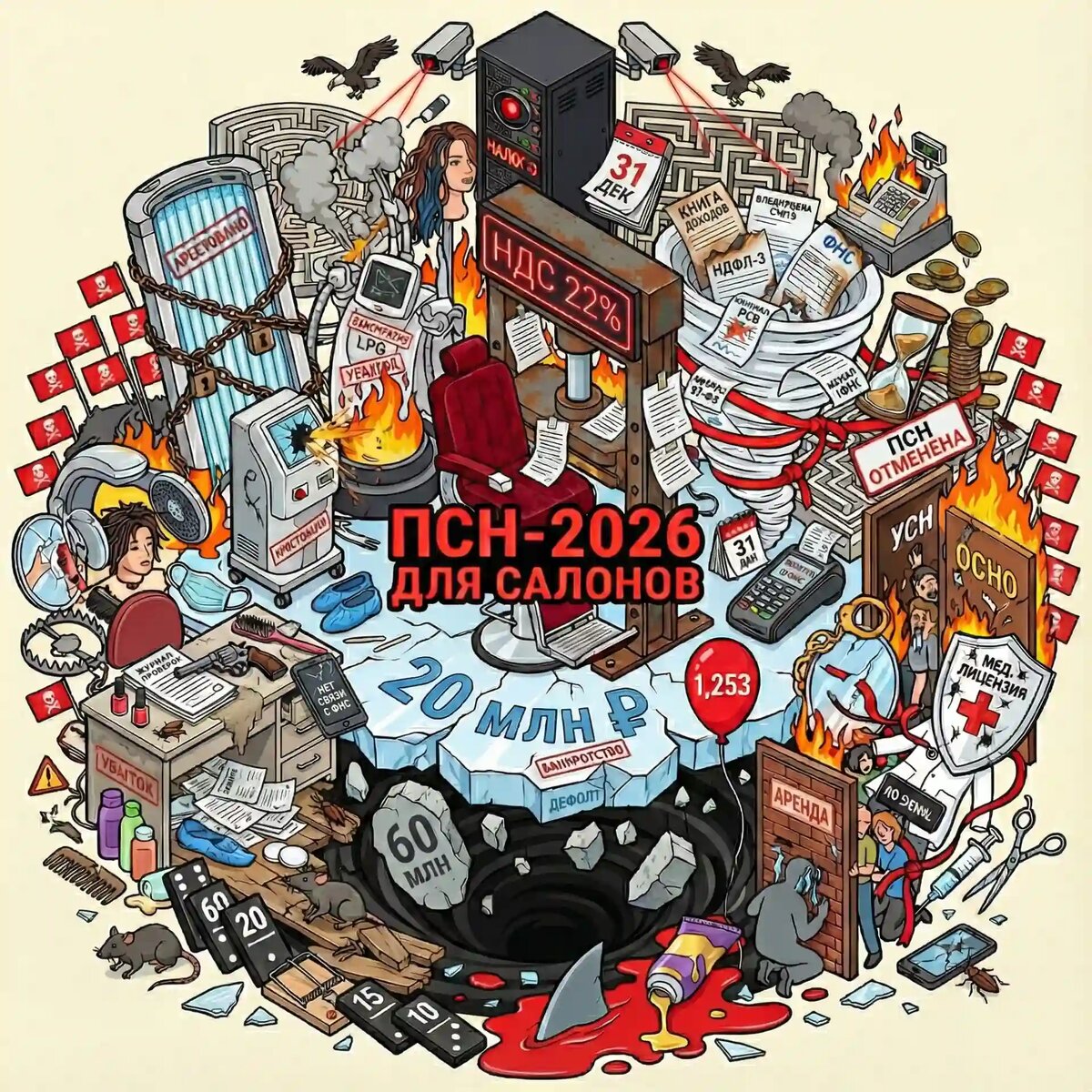 Эпоха выгодного патента заканчивается. В 2026 году многие салоны уйдут в минус из-за новых правил. Мы посчитали реальные цифры: когда ПСН становится «золотым» и почему пора менять налоговый режим. Не ждите писем из ФНС — узнайте правду в разборе.