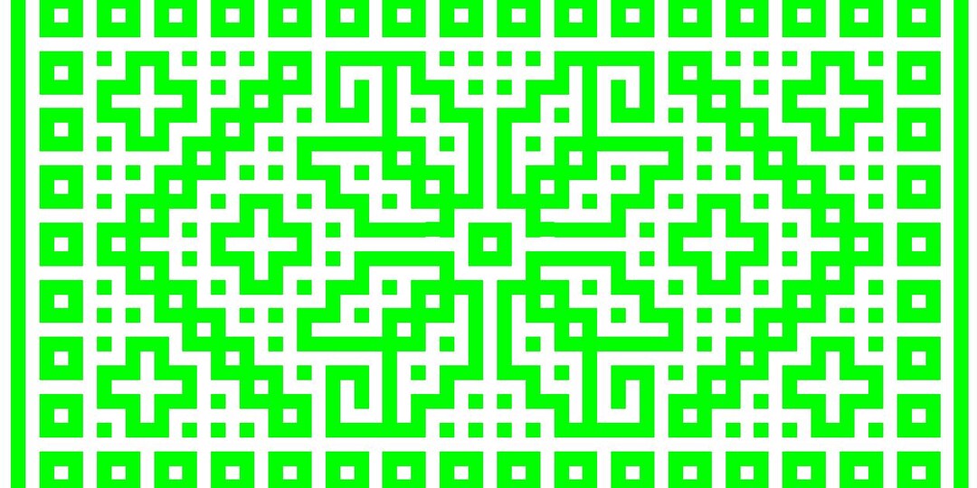 Схема на узор «Мореска». Мозаичное вязание крючком прямыми рядами.