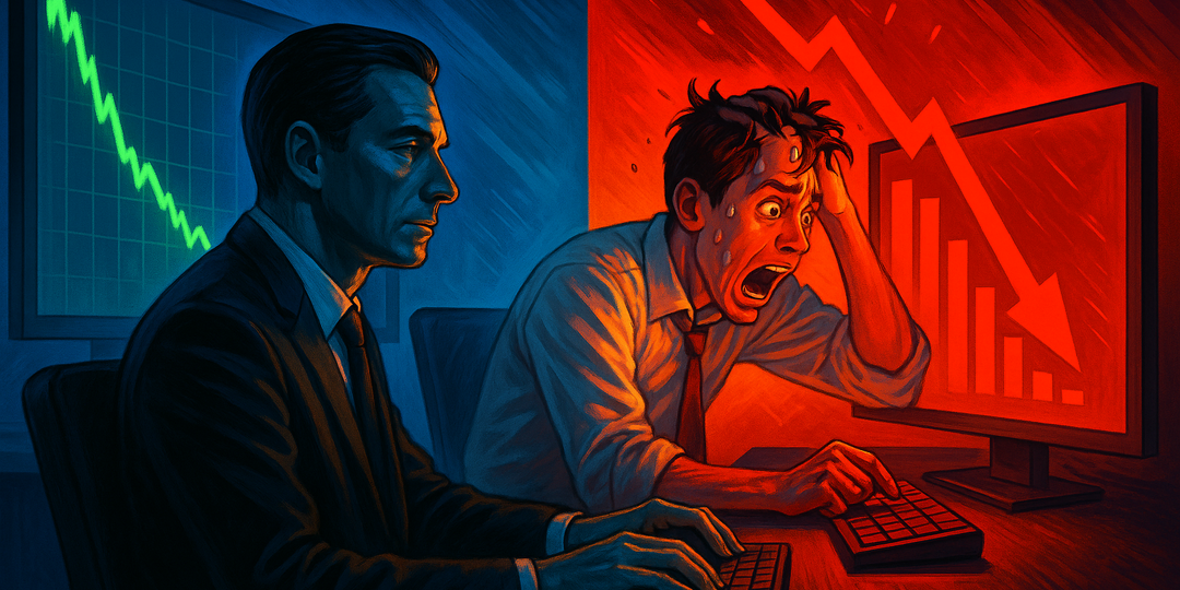 Арифметика выживания в трейдинге: почему профессионалы теряют медленно, а новички — мгновенно