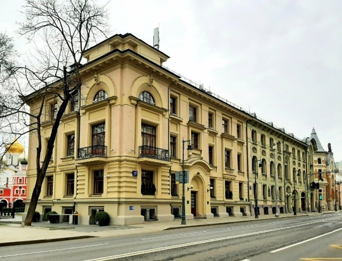 Доходный дом Грязнова Остоженка 17