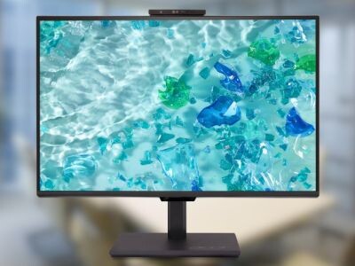    На российском рынке появились два новых монитора Acer со встроенными веб-камерами