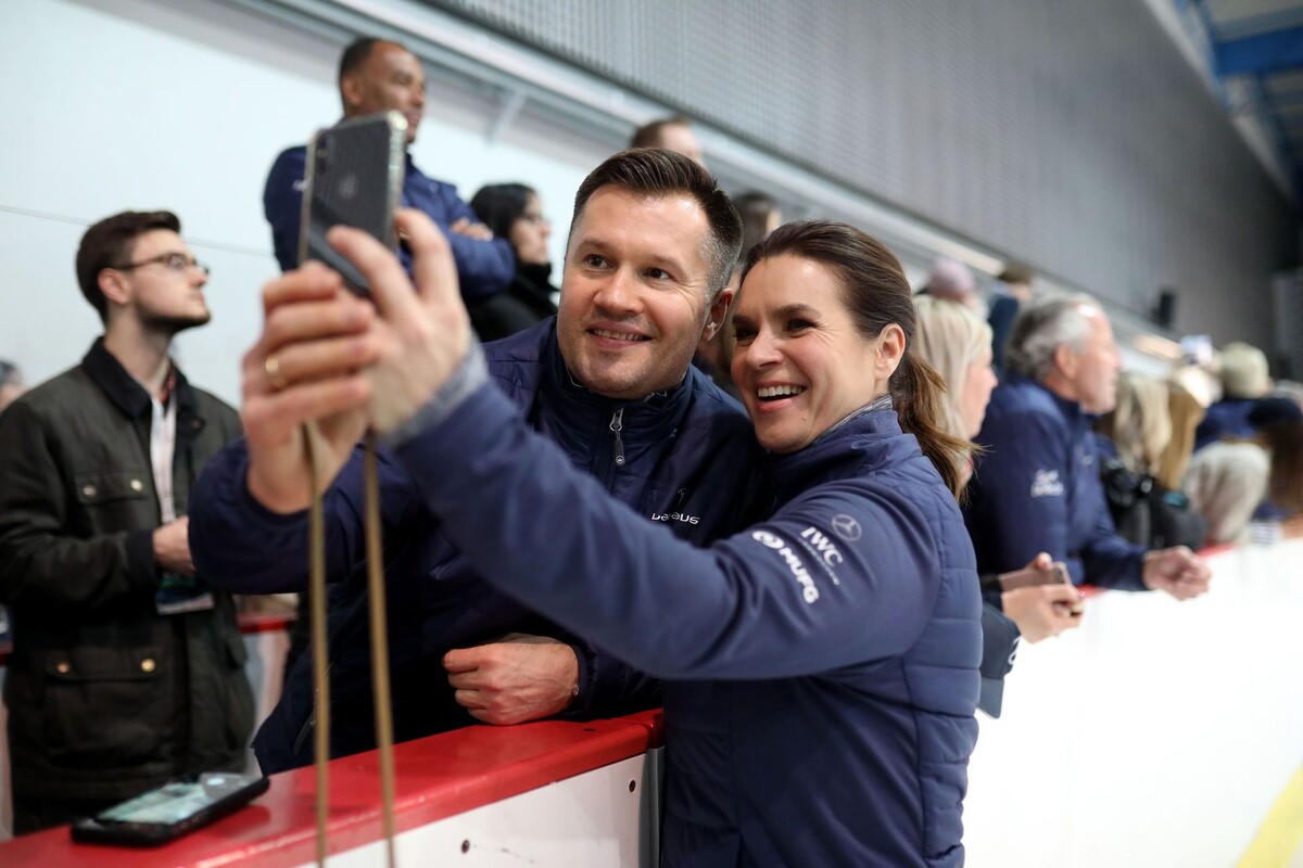     Алексей Немов и Катарина Витт / Boris Streubel/Getty Images for Laureus