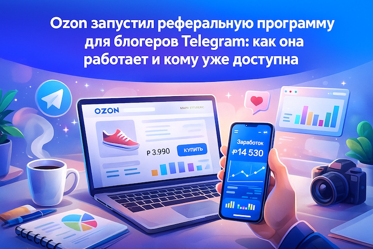 реферальная программа Ozon Blogger