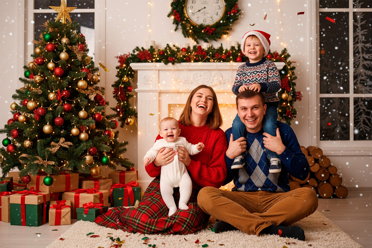 РБК Life📷Выберите тему фотосессии — это может быть сюжет, связанный с историей семьи либо отсылающий к традиционным новогодним мотивами, сказам