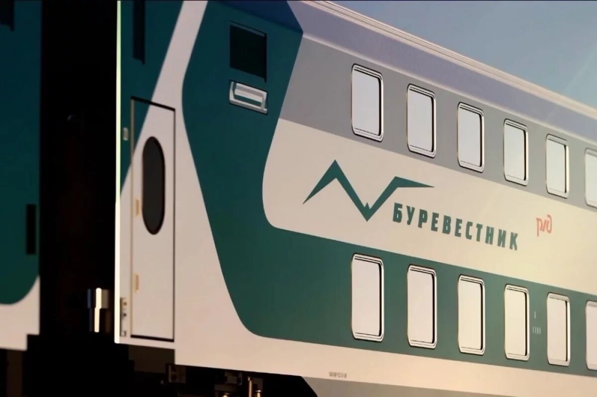    В новом скоростном двухэтажном поезде «Буревестник» увеличат число вагонов