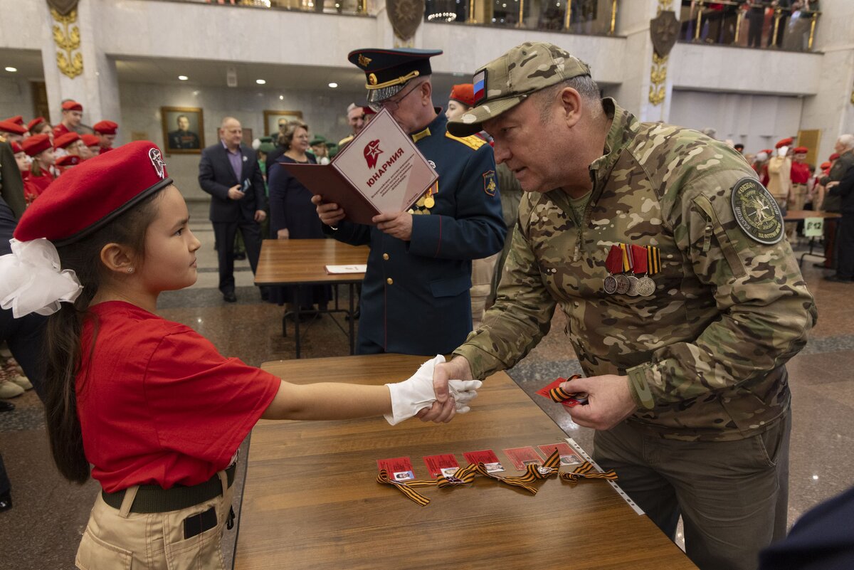    Торжественное посвящение в юнармейцы пройдет в Музее Победы