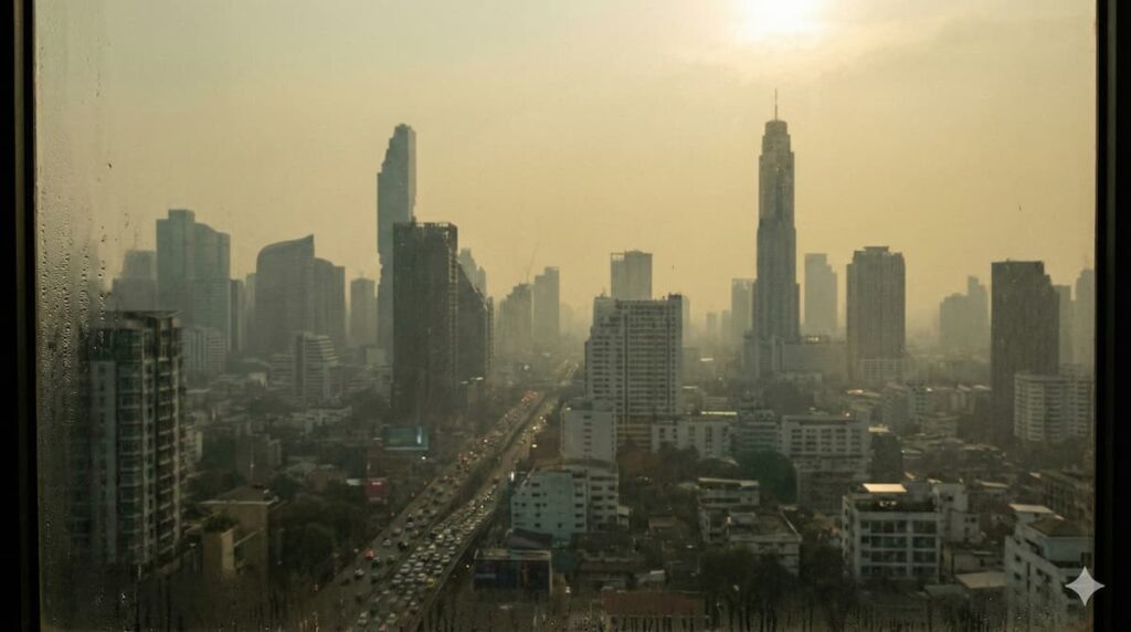    Красный уровень смога в Бангкоке: опасно для здоровья