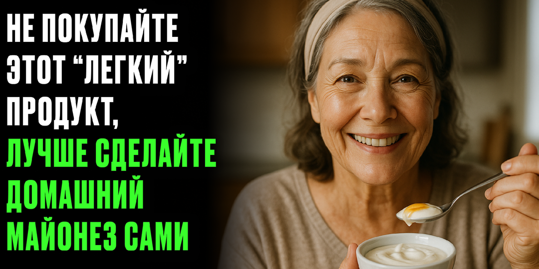 Годами покупала лёгкий майонез, а когда узнала правду про состав — полагаюсь только на свой простой и проверенный рецепт