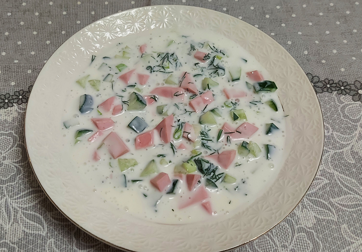 Окрошка диетическая