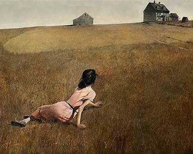 Эндрю Уайет. «Мир Кристины», 1948. Источник изображения:
Wikimedia Commons — репродукция картины:
https://commons.wikimedia.org/wiki/File:Christina%27s_World.jpg