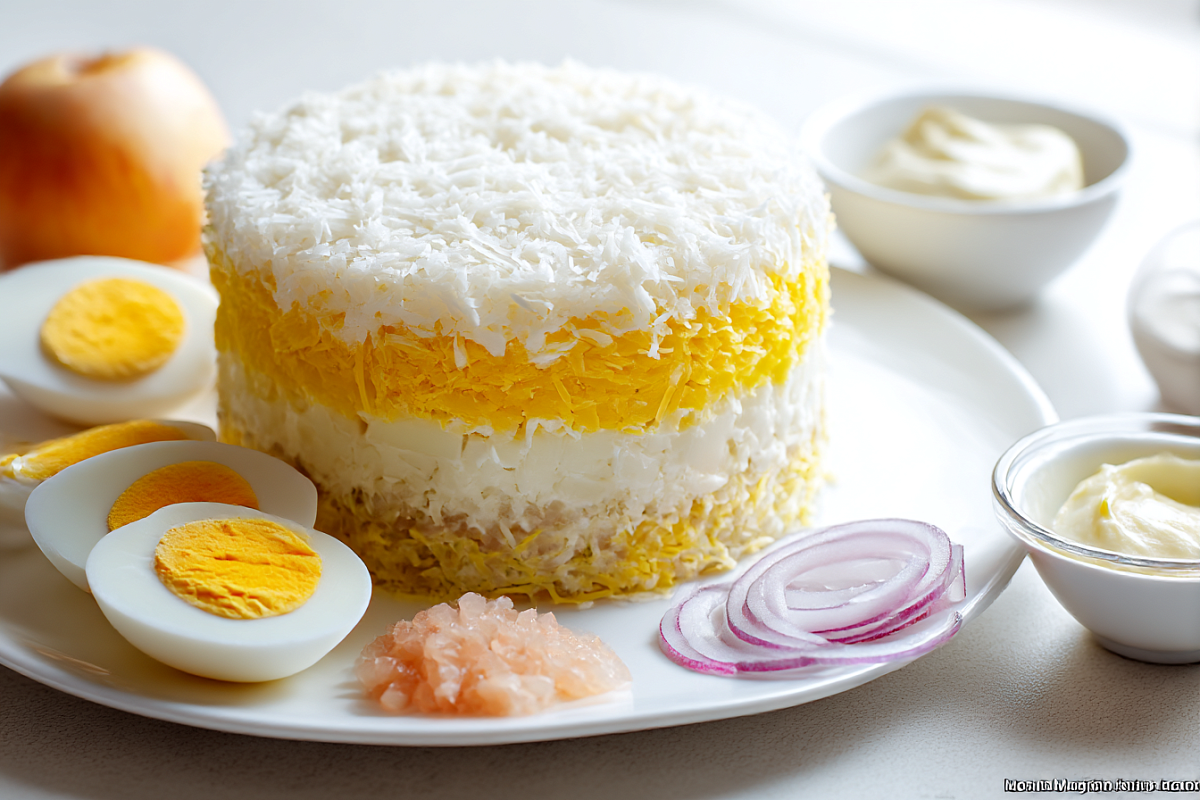    Маринованный лук в салатах любят за то, что он получается мягким и ароматным, но без резкой «луковой» горчинки.