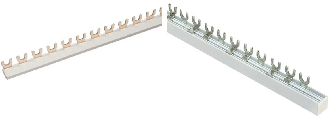 Однофазная и трехфазная шины типа FORK 