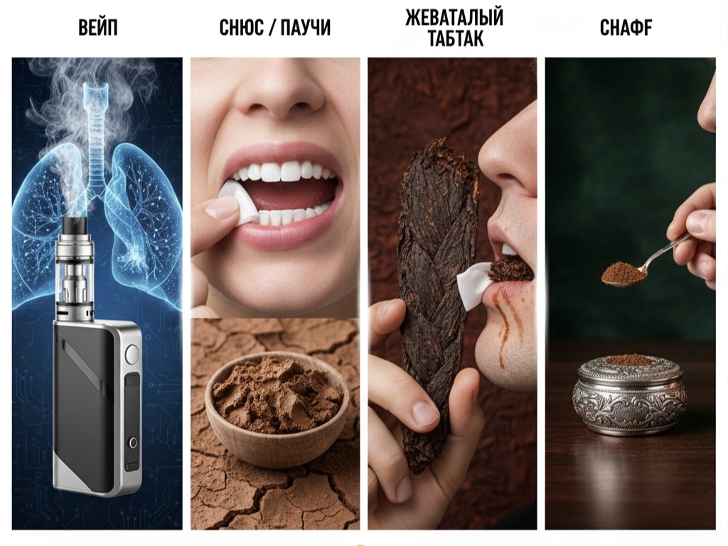 Вейп/снюси паучи/жт/снаф