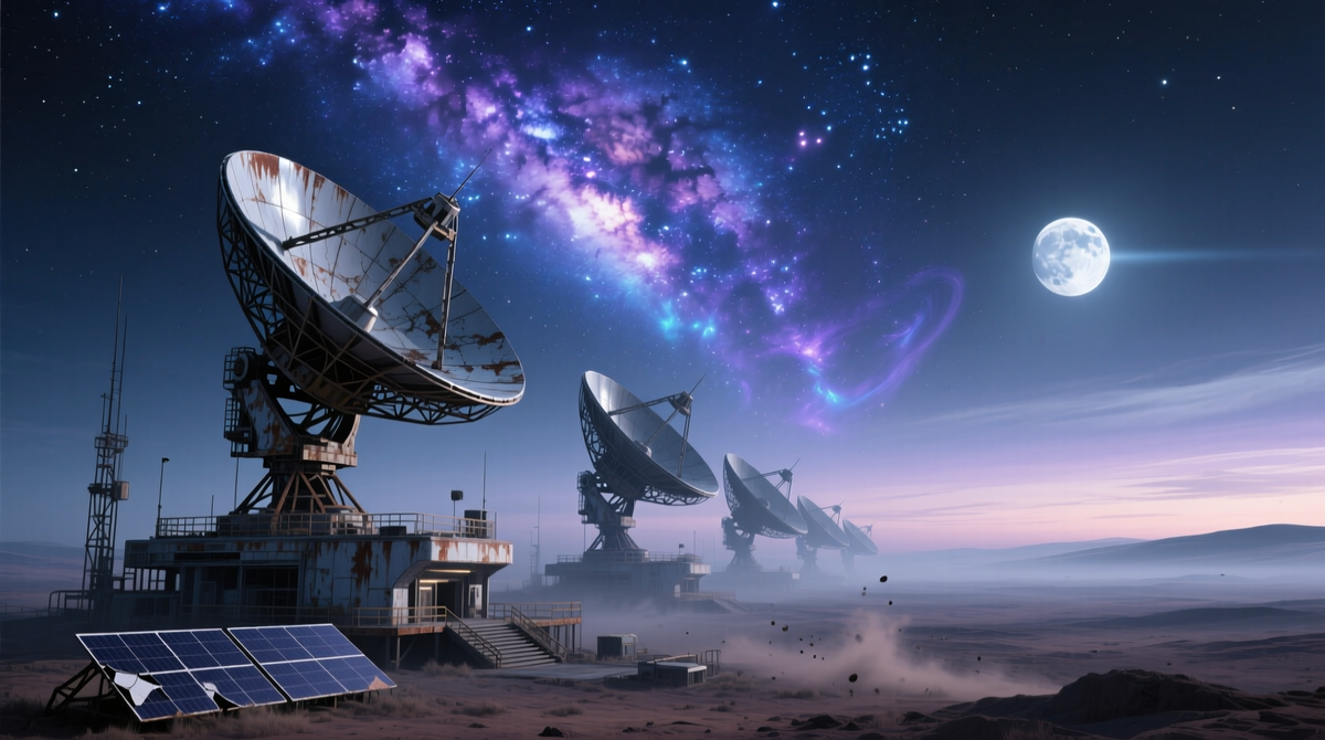 Абсолютная тишина Вселенной. Парадокс Ферми: при обилии планет мы не находим следов других цивилизаций. Возможно, мы одни в наблюдаемой эпохе.