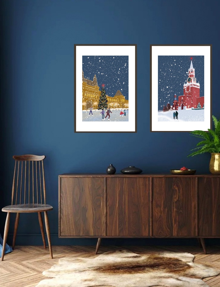 Москва новогодняя 