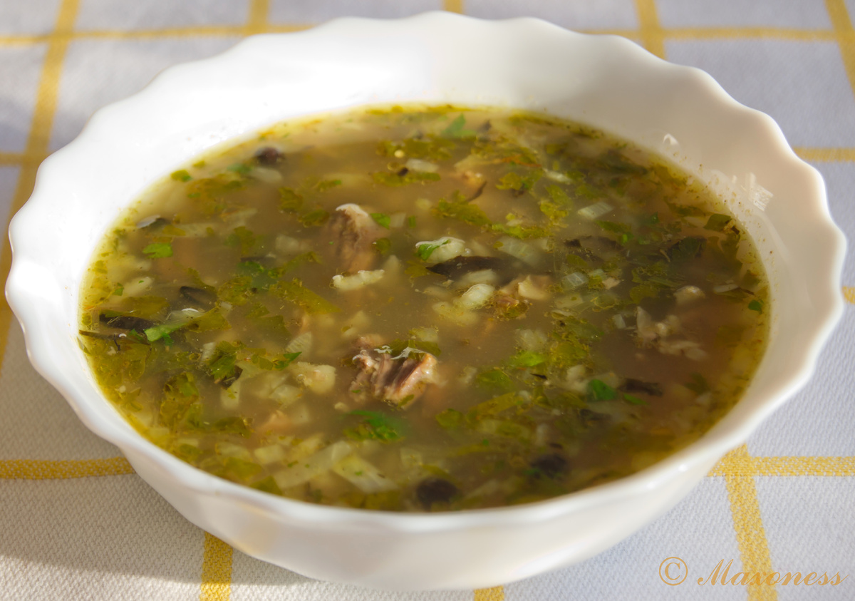 Харчо с ткемали. Грузинская кухня