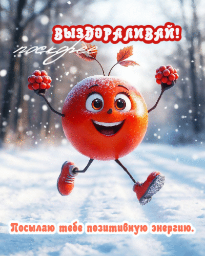 Посылаю тебе позитивную энергию.