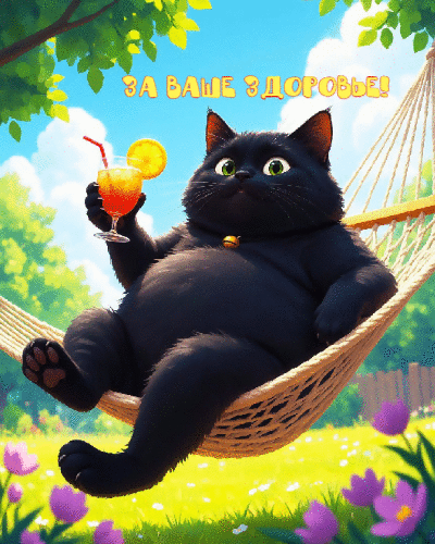 За ваше здоровье.