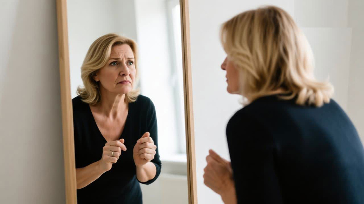 Ты не «потеряла привлекательность».
Ты просто стала напоминанием о том, что он сам перестал хотеть — и свалил вину на твоё тело.