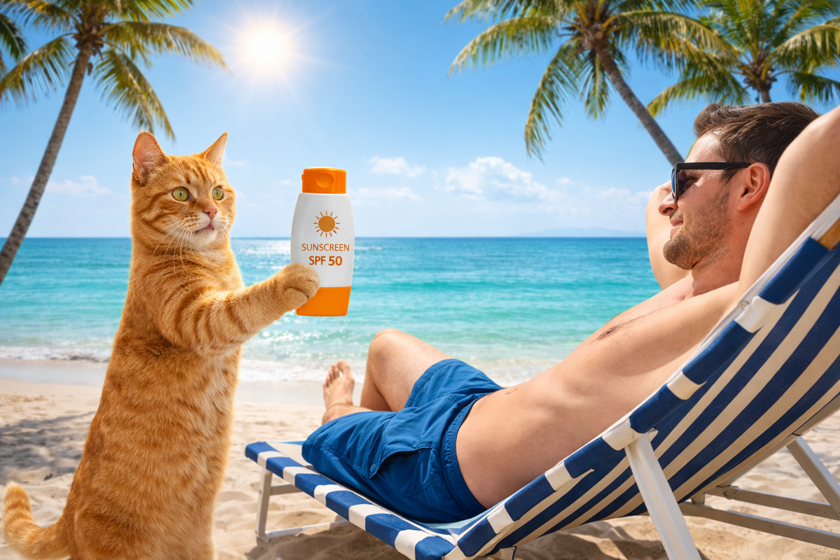 Не забудьте крем SPF50+