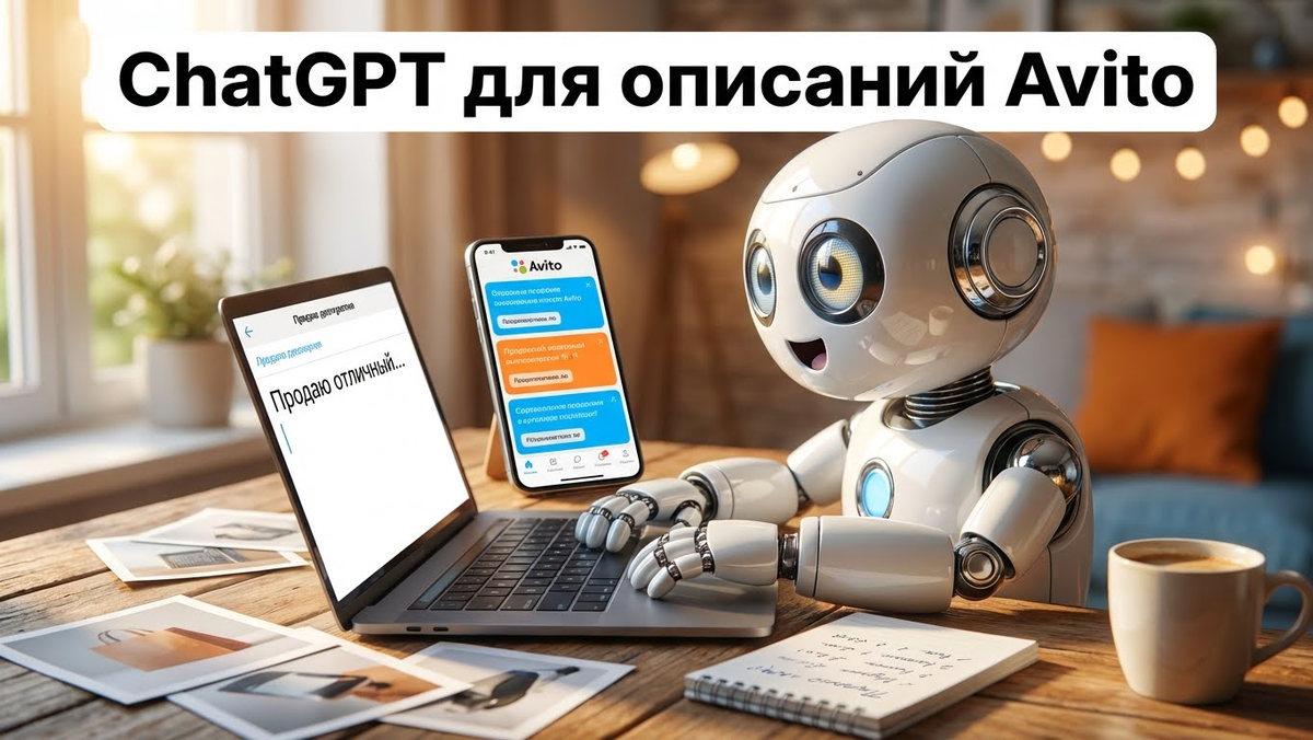    Описание товара для Avito с помощью ChatGPT: продает лучше admin