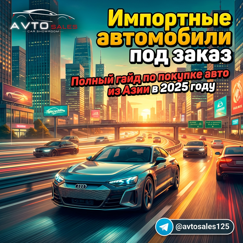    Импортные автомобили под заказ: как купить авто из Азии в 2025 году Авто Сейлс