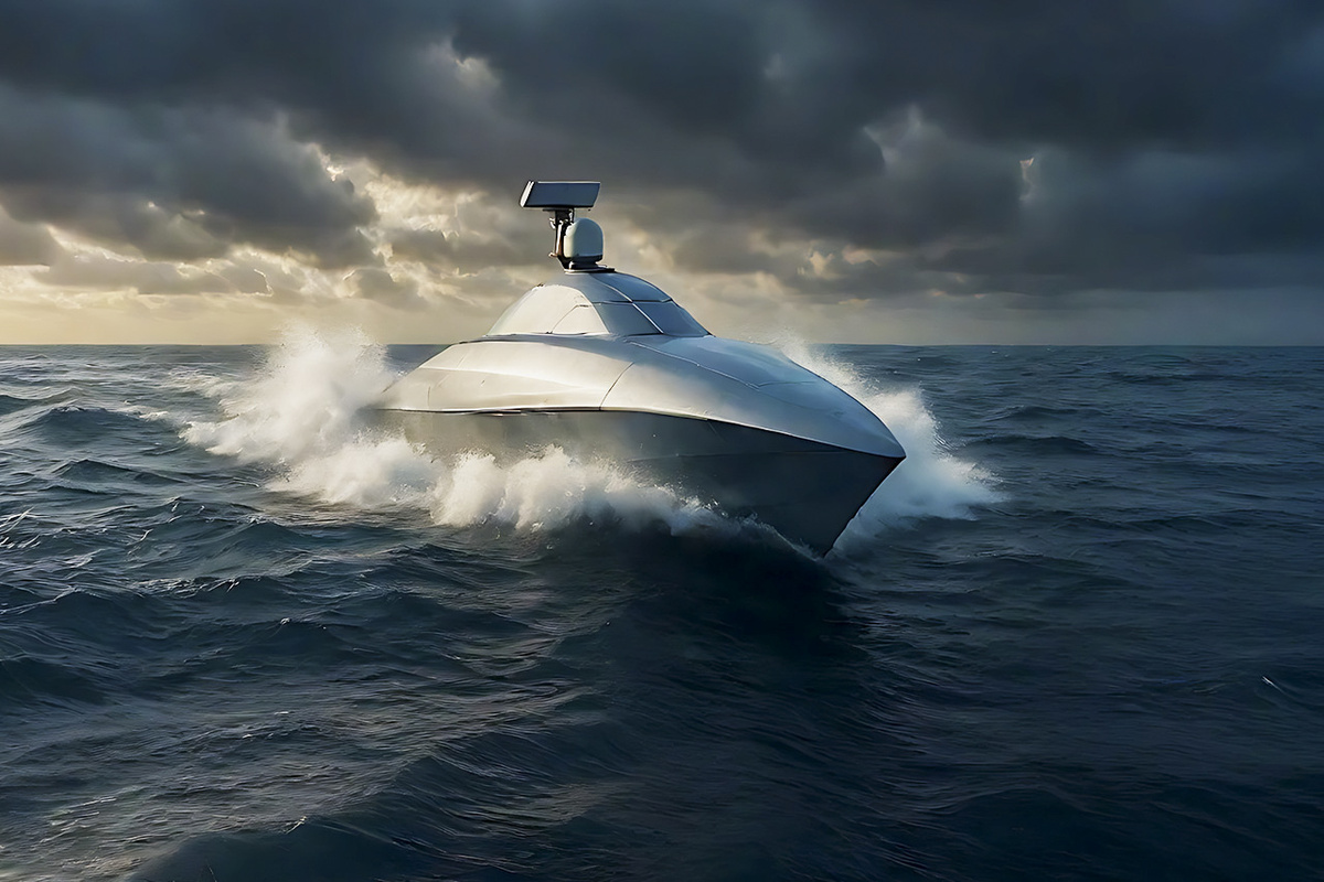 В Минобороны Румынии заявили об уничтожении морского дрона.  Фото: Изображение сгенерировано с помощью ИИ / Маргарита Неклюдова