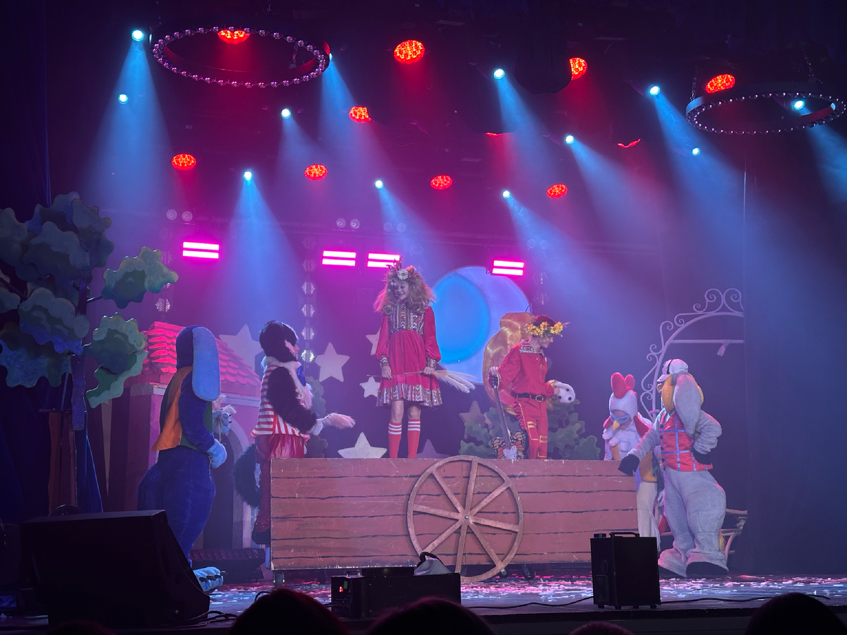 Любимые герои — пёс, кот, петух и даже осёл :) 