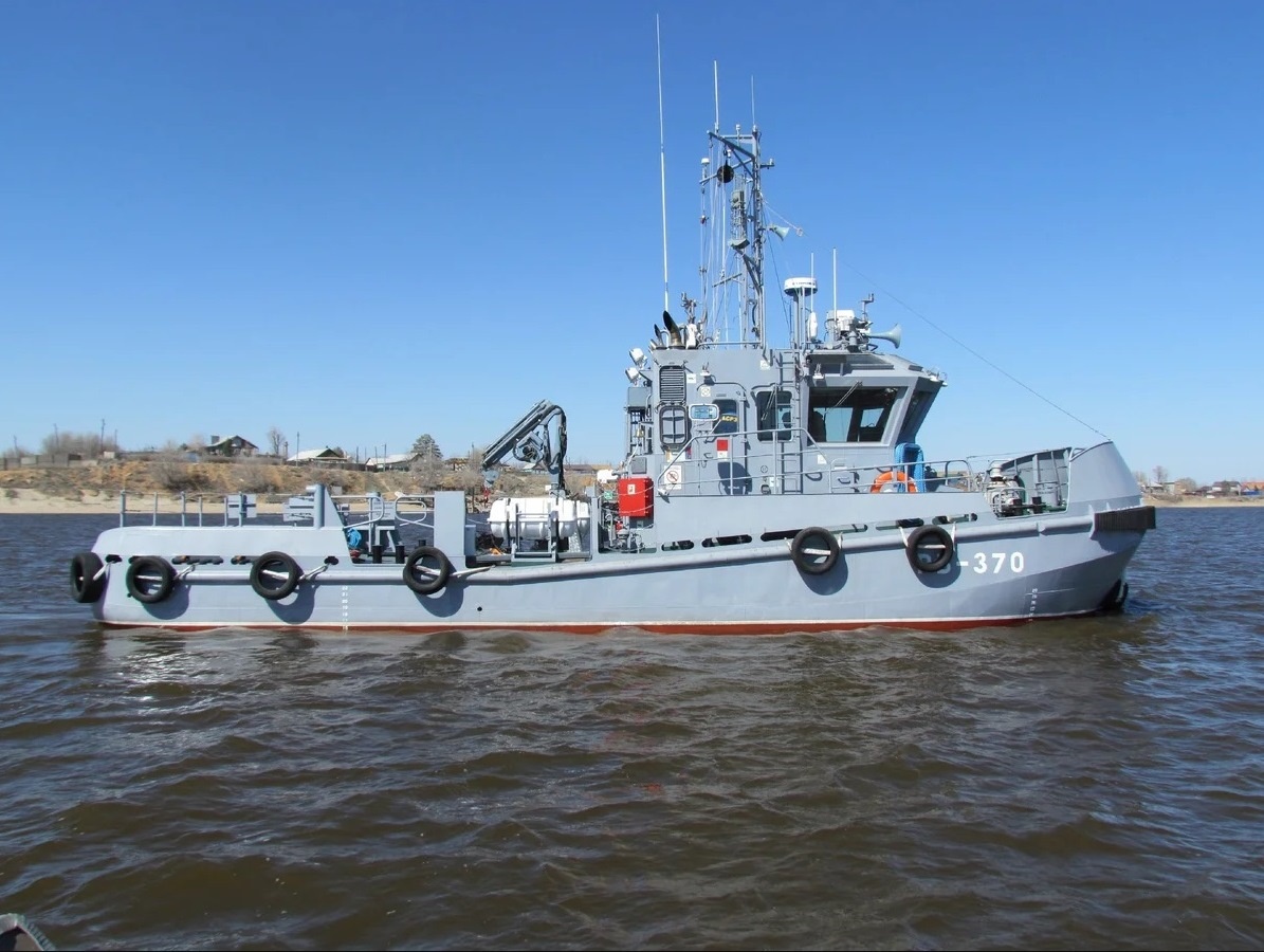 В состав сил вспомогательного флота БФ вошел новый рейдовый буксир / Фото: Министерство обороны России  📷
