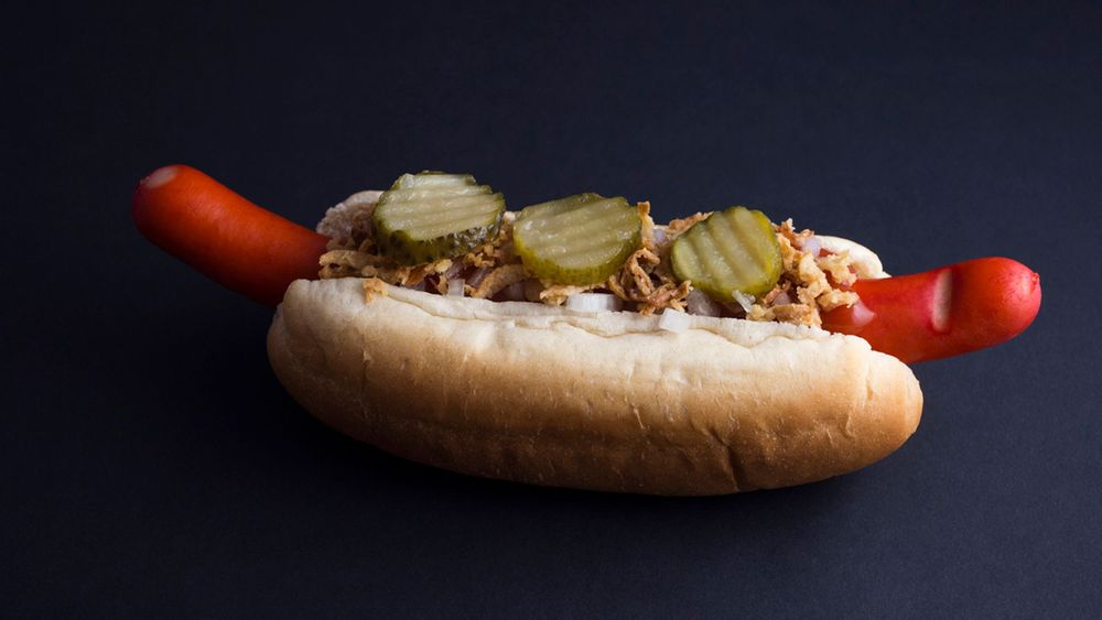 Датский хот-дог (Rød pølse)