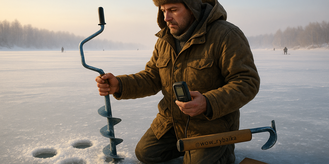 Как найти уловистое место на зимнем водоёме