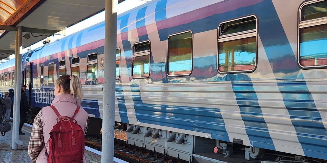 Поездка на поезде в Крым. Поразилась новшеству в вагоне как никогда