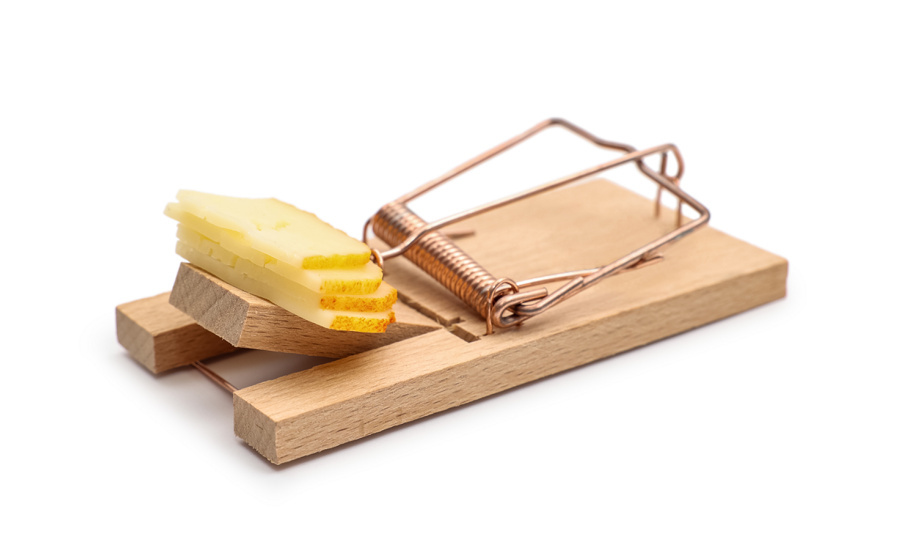 Стандартное решение — мышеловка