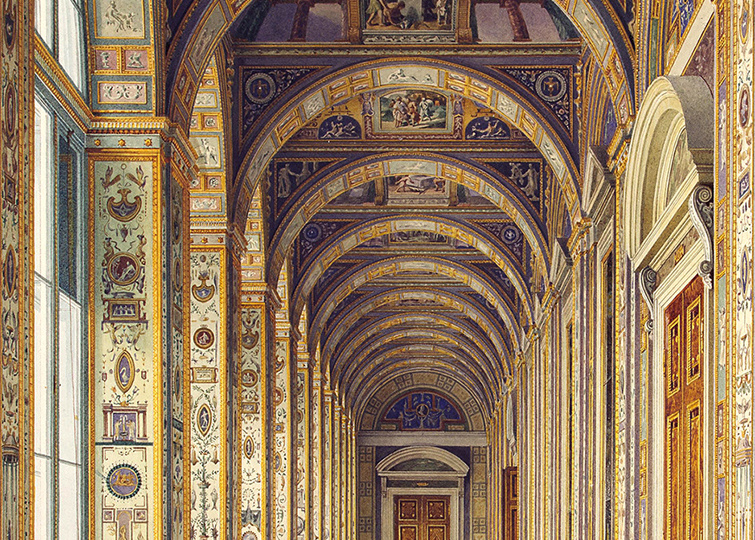 Лоджии Рафаэля в Государственном Эрмитаже.