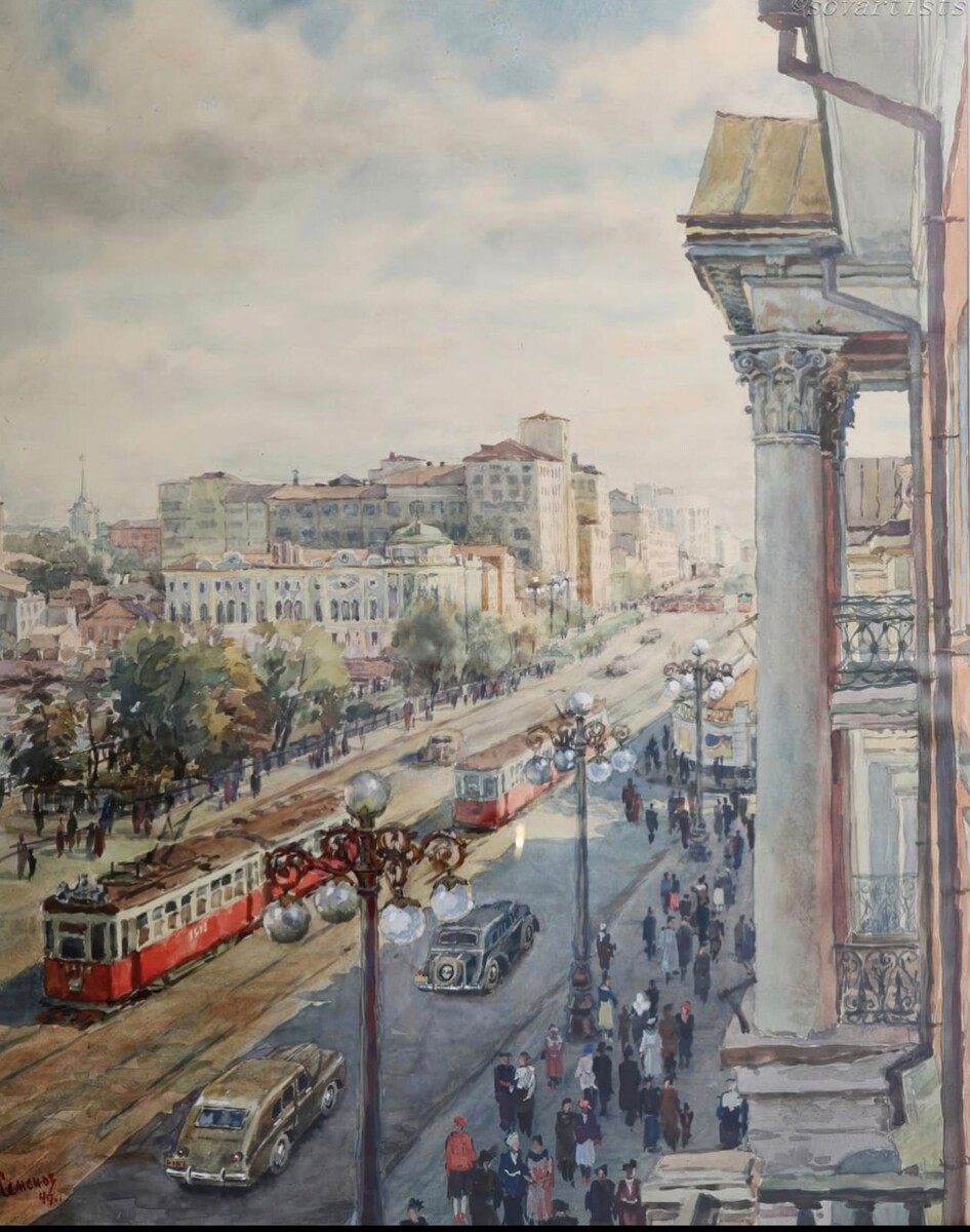 Борис Семёнов. «Свердловск». 1949