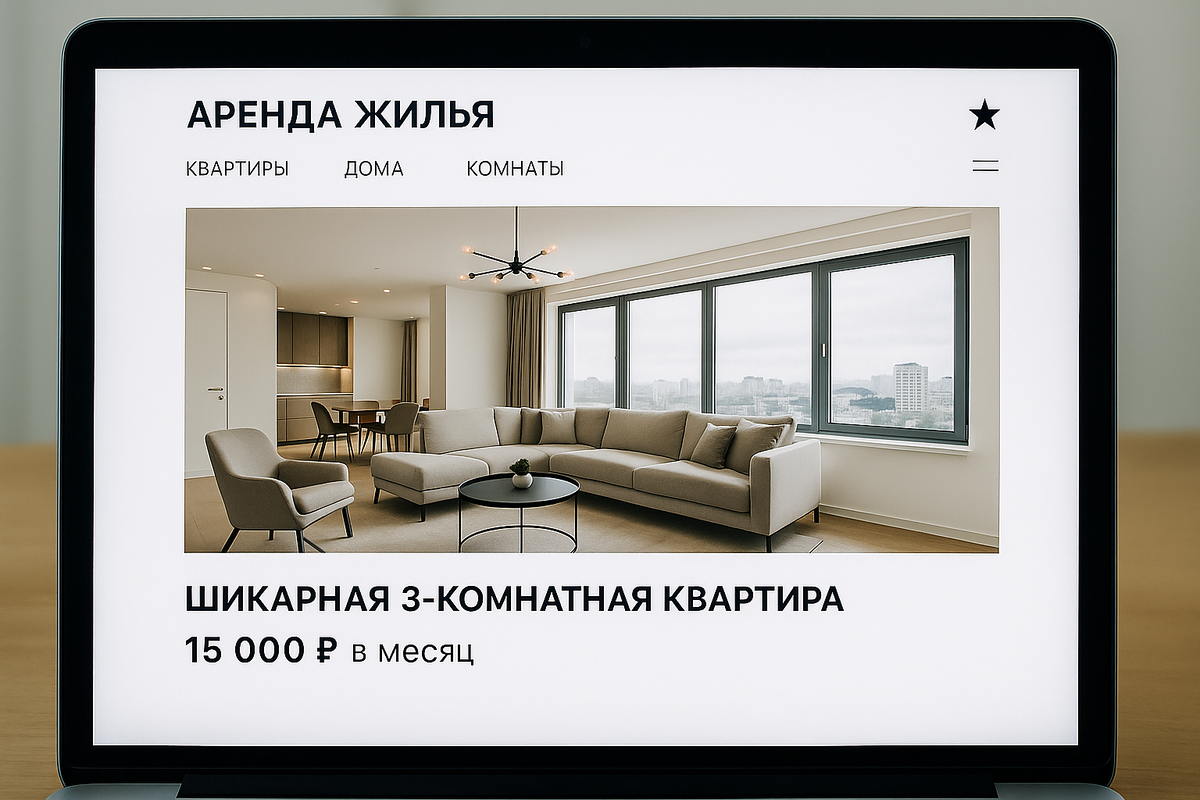 Мошеннические объявления об аренде