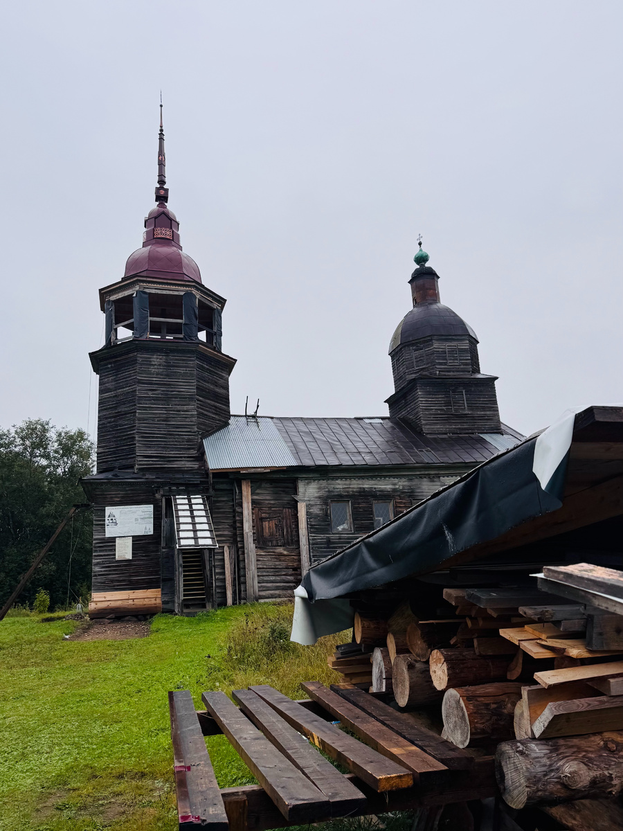 Деревня Чистый Дор, Вологодская область. Фото автора.